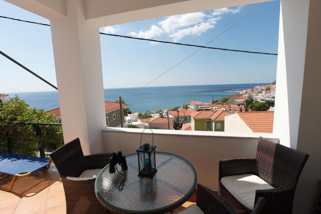 Panorama Apartments Plomari Стая снимка